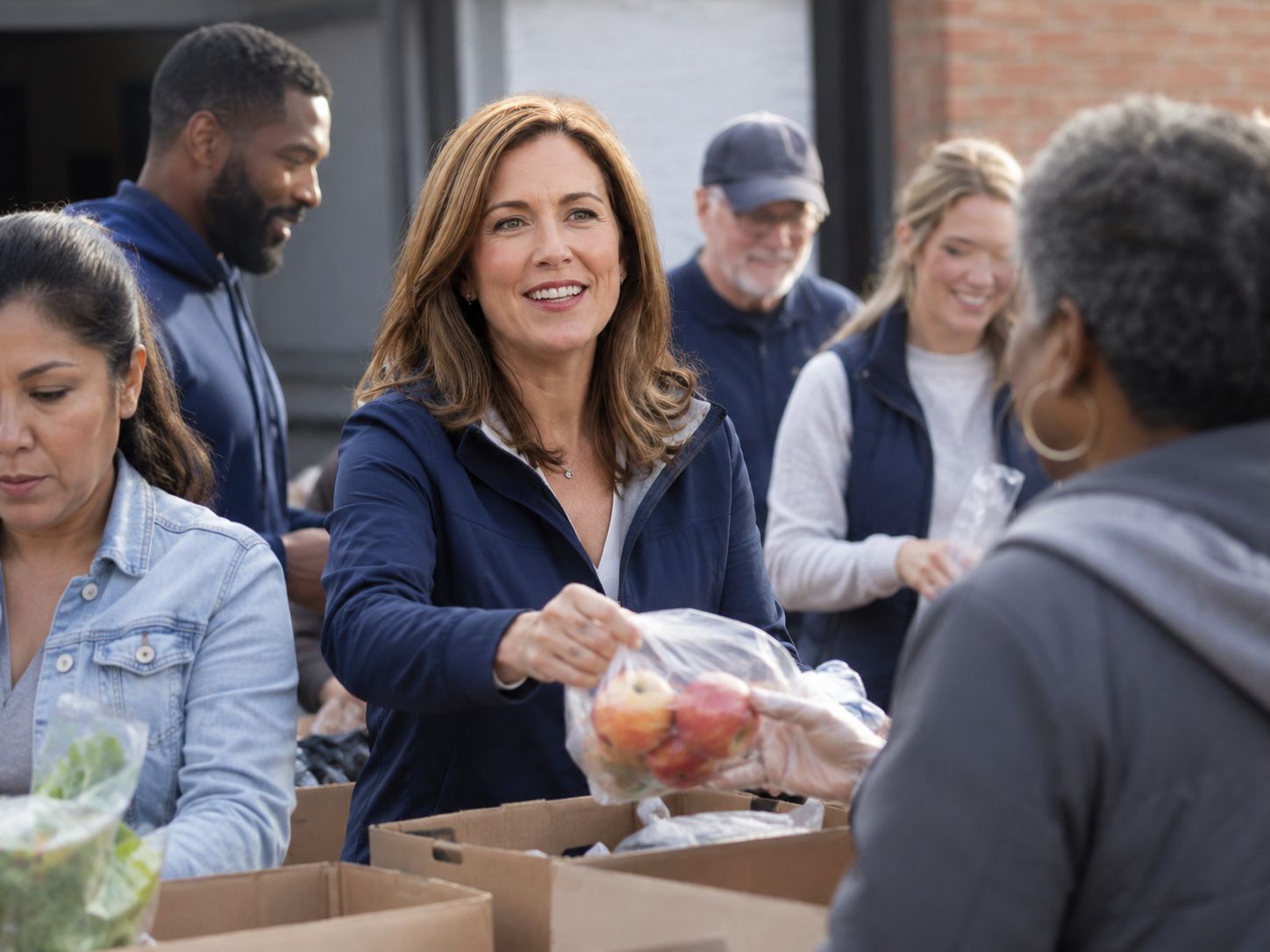Eleanor Whitfield serving the community